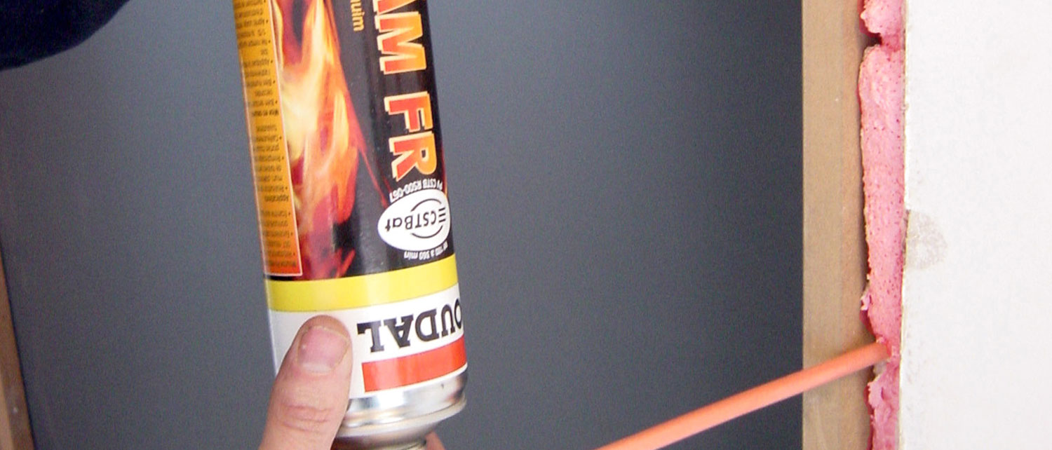 Soudafoam FR - Fire-rated PU Foam Fire-rated PU Foam