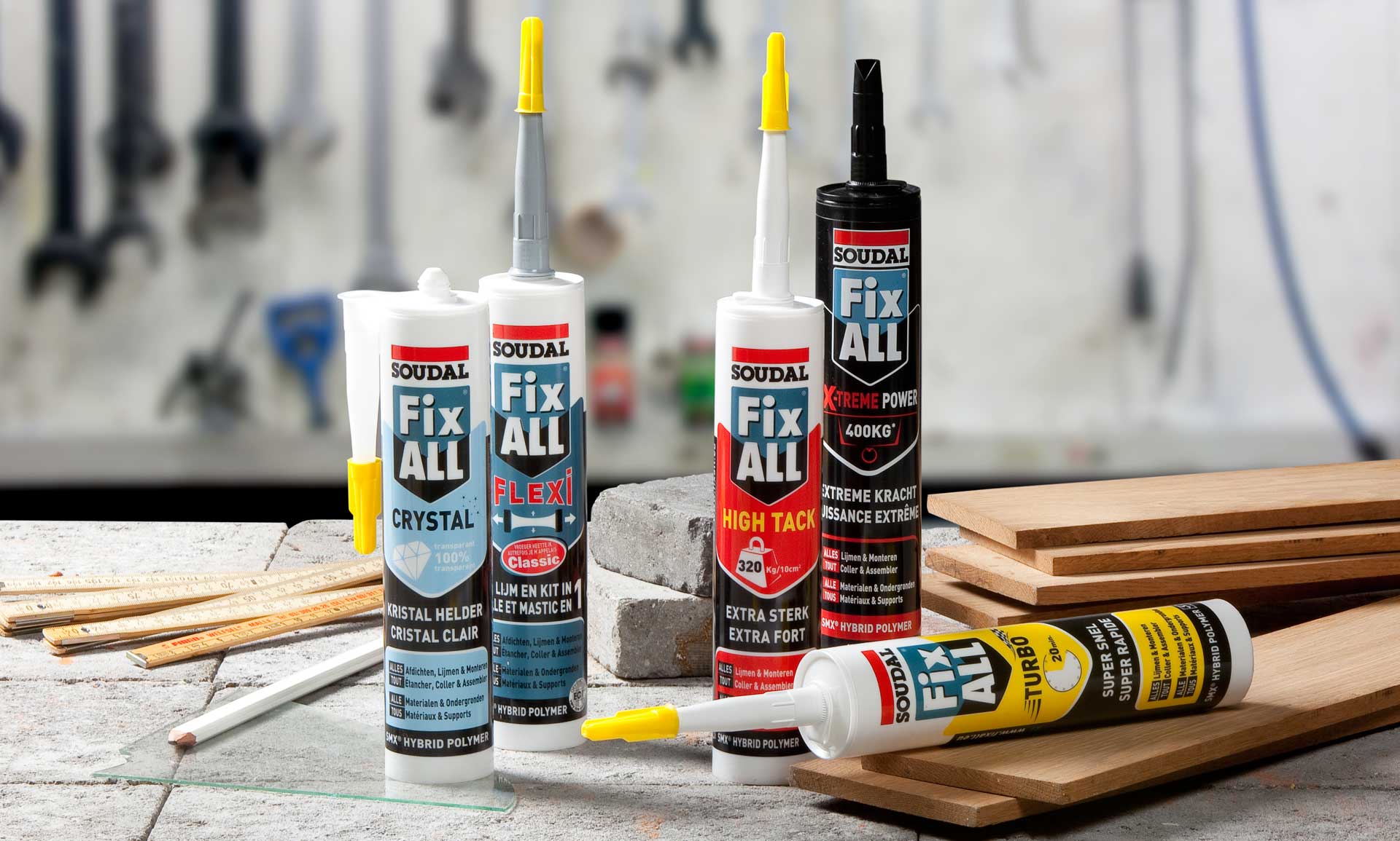 Soudal Fix All range